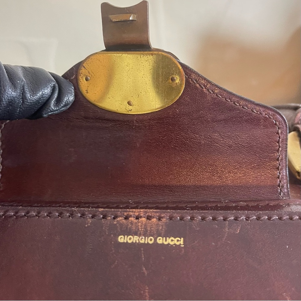 Gucci 1940's Train Case, RARE Giorgio Gucci - Picture 3 of 16